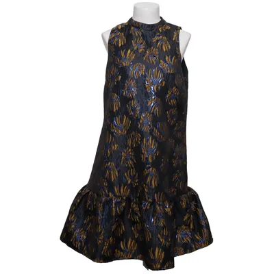Kleid (Schwarz, Blau, Mehrfarbig) von Holly & Whyte by Lindex Metallfaser, Polyester