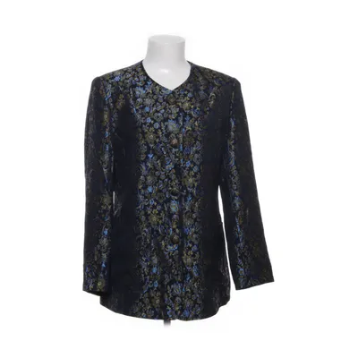 Blazer (Black, Multicolored) from Ling Viscose