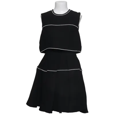 Dress (Black) from Sandro Polyamide, Polyester, Viscose