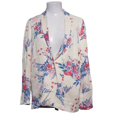 Kavaj (Beige, Flerfärgad) från Minimum Polyester, Viskos