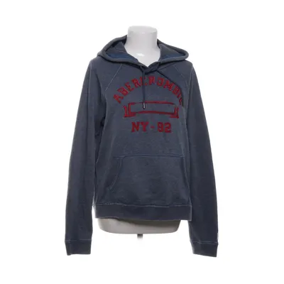 Huvtröja (Blå) från Abercrombie & Fitch Bomull, Polyester