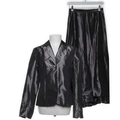 Mantelpak (Grijs) van Newhouse Acetaat, Polyester