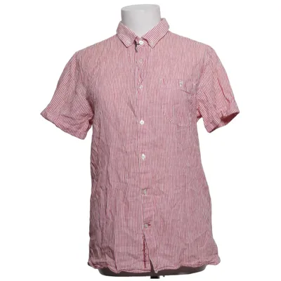 Kortärmad skjorta (Röd, Vit) från Knowledge Cotton Apparel Bomull, Linne