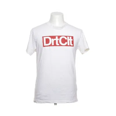 T-shirt (Vit, Röd) från DirtCult Bomull