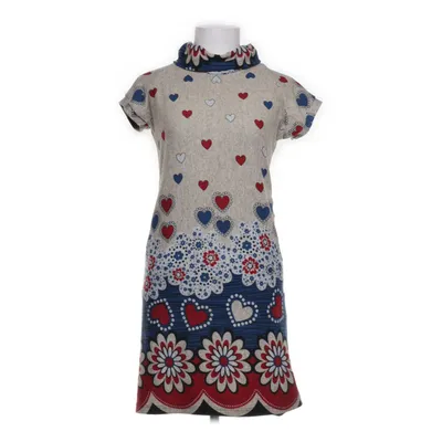 Poloklänning (Beige, Blå, Röd, Vit, Flerfärgad) från Lemon Elastan, Polyester