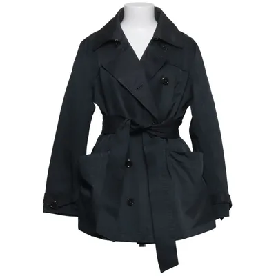 Trench-coat (Noir) de Your Sixth Sense Coton, Polyester