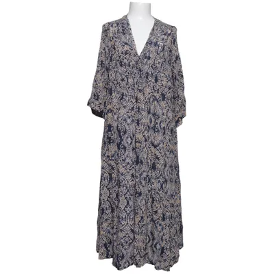 Maxikjole (Blå, Gul) fra Oneseason Viscose