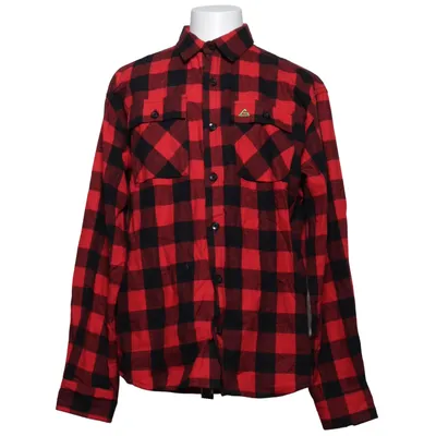 Flanellskjorta (Röd, Svart) från Garphyttan Bomull