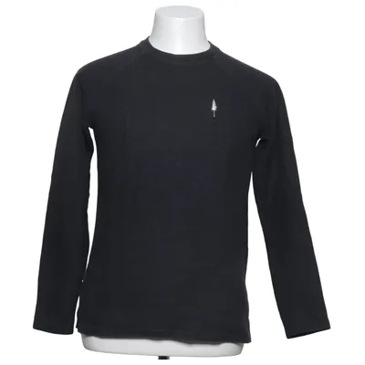 Langærmet t-shirt (Sort) fra Nikin Økologisk bomuld, Genanvendt polyester