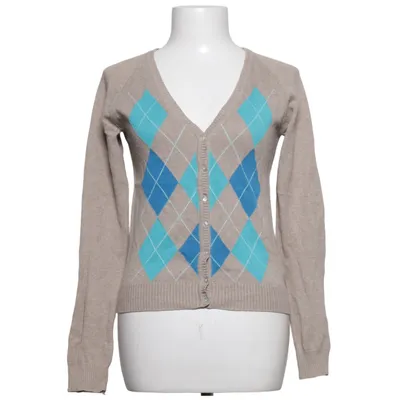 Cardigan (Beige, Bleu) de Zara Coton