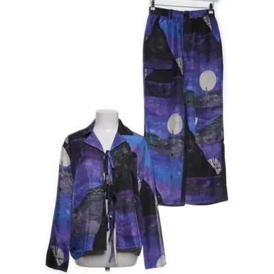 Set (Tavon Shirt + Cora Cargo Pants) from Opera Sport Silk