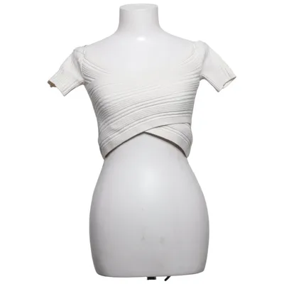 Crop top (Beige) from Aerie Acrylic, Elastane, Polyamide, Recycled polyester, Wool
