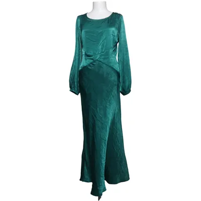 Robe longue (Vert) de Naf Naf Polyester, Viscose