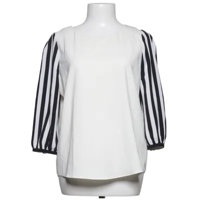 Blouse (White, Black) from Miss Sixty Elastane, Polyester