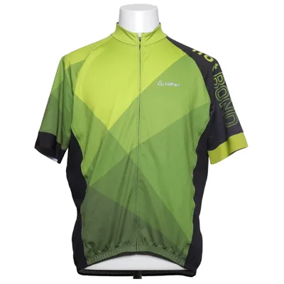 Wielershirt (Groen, Zwart, Meerkleurig) van Löffler Elastaan, Polyester