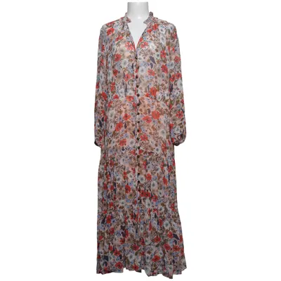 Robe longue (Rose, Multicolore) de Veronica Beard Polyester, Viscose
