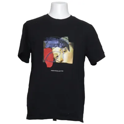 T-shirt (Zwart) van Poetic Collective Organisch katoen