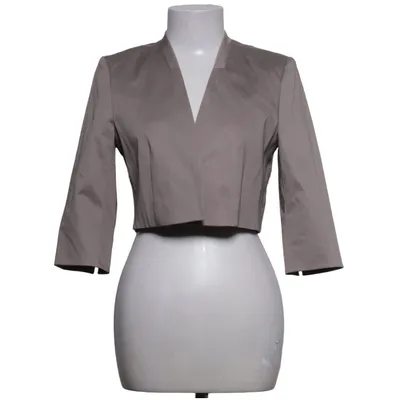 Jakke (Beige) fra Comma Bomuld, Elastan, Polyester