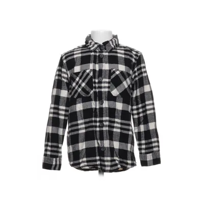 Flanellen overhemd (Zwart, Wit) van Lindex Kids Katoen