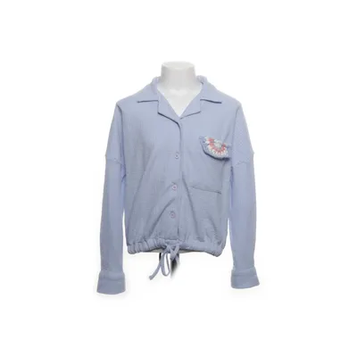 Blouse (Blue, Multicolored) from Zudio Elastane, Polyester