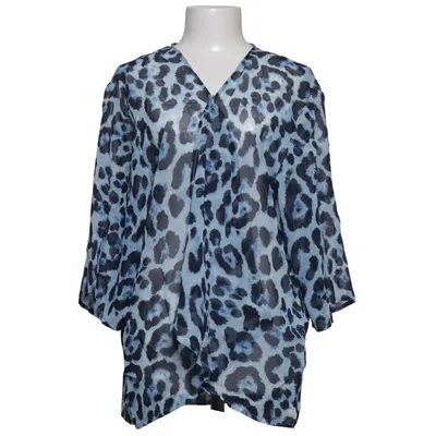 Bluse (Blå, Sort) fra Zanzea Polyester