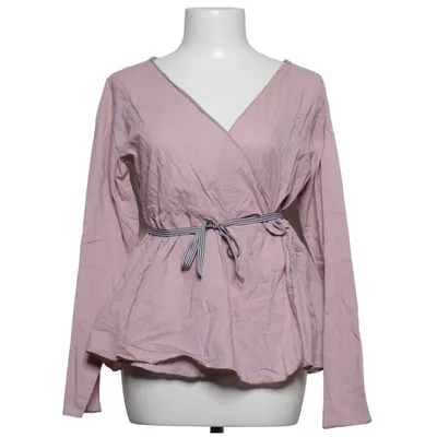 Wrap blouse (Pink) from Lysgaard Cotton