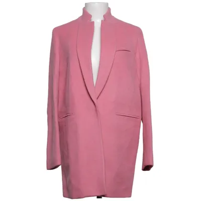 Frakke (Pink) fra Mauro Grifoni Alpacauld, Bomuld, Mohair, Polyamid, Viscose