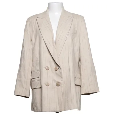Blazer (Beige) von Gai Mattiolo Angora, Nylon, Viskose, Wolle