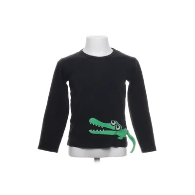 Långärmad t-shirt (Svart, Grön) från Lipfish Bomull, Polyester