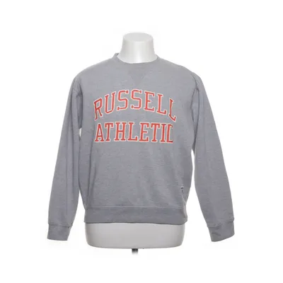 Collegetröja (Grå, Röd) från Russell Athletic