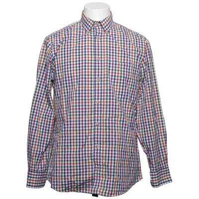 Flanellen overhemd (Non Iron) van Charles Tyrwhitt Katoen