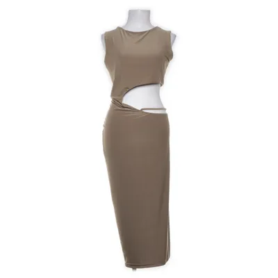 Långklänning (Beige) från Public Desire Elastan, Polyester