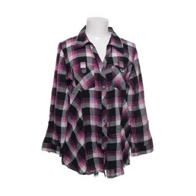 Flannel shirt (Black, Purple, White, Gray) from Isolde Cotton, Elastane