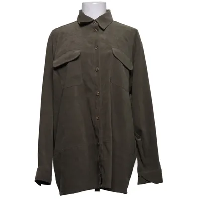 Överskjorta (Brun) från Support Elastan, Polyester