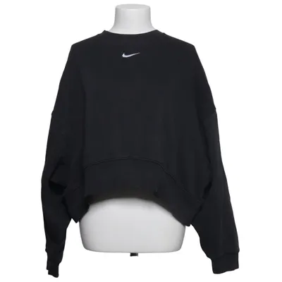 Sweatshirt (Zwart) van Nike Katoen, Polyester