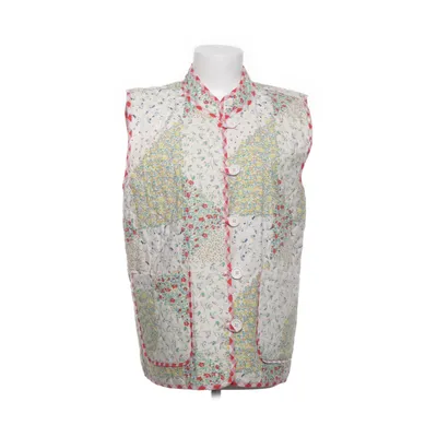 Väst (Vit, Flerfärgad) från Beck Söndergaard Bomull, Polyester