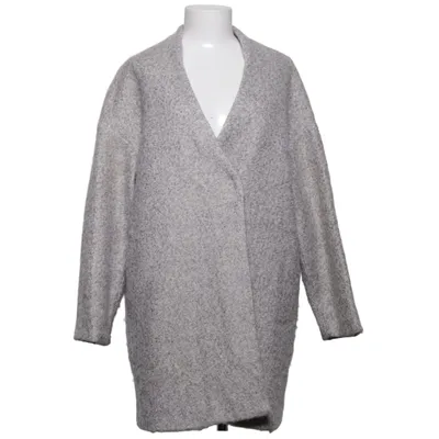 Jas (Grijs) van Sweewë Polyester, Wol