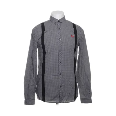 Buttondown-skjorta (Svart, Vit) från Fred Perry Bomull