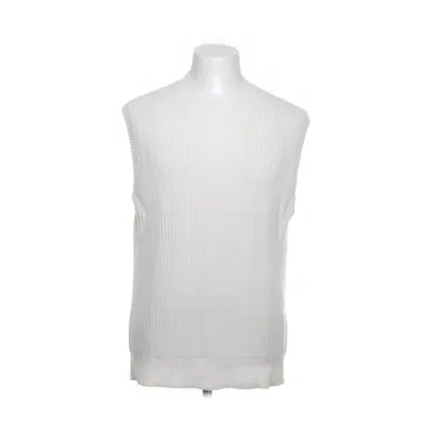 Slipover (White) from H&M Man Polyamide, Polyester, Wool