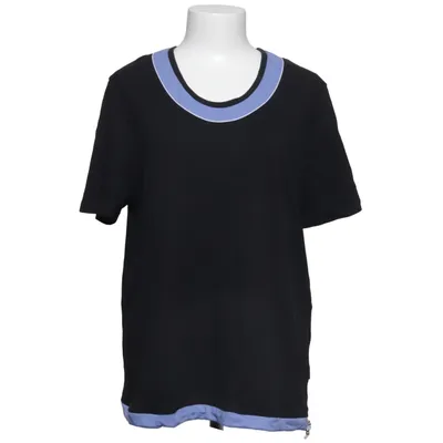 T-shirt (Zwart, Blauw) van Schneider Katoen, Polyamide
