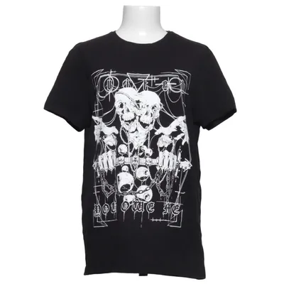 T-shirt (Zwart, Wit) van Gothicana by EMP