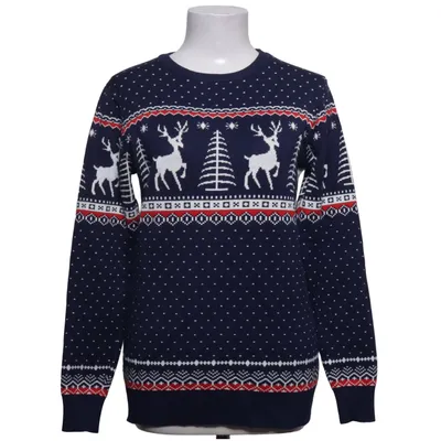 Julesweater (Blå, Hvid, Rød) fra Abollria