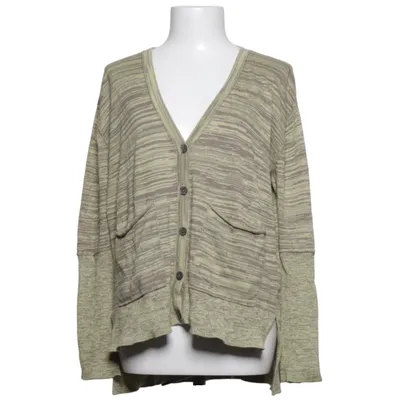 Cardigan (Green, Brown) from Hessnatur Organic cotton