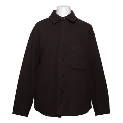 Skjortejakke (Brun) fra Uniqlo Polyester, Viscose