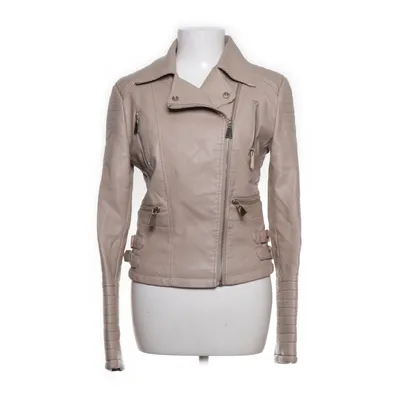 Biker jacket (Beige) from Papillonne Polyester, Polyurethane