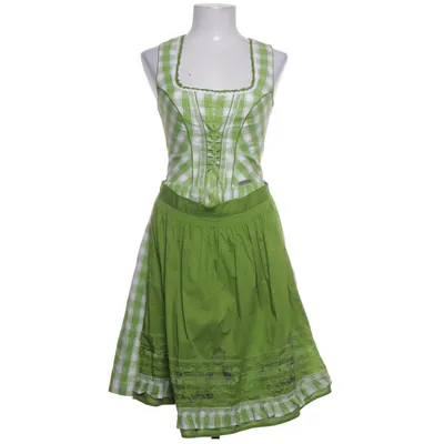 Dirndl (Vert, Blanc) de Spieth & Wensky Coton, Élasthane