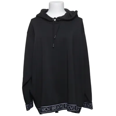 Hoodie (Black, White) from Bpc Bonprix Collection Sport Elastane, Polyester