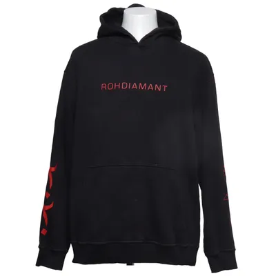 Huvtröja (Svart) från Diamant Bomull, Polyester