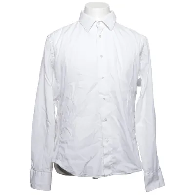 Skjorte (Hvid) fra Zara Man Basic Bomuld, Elastan, Polyamid