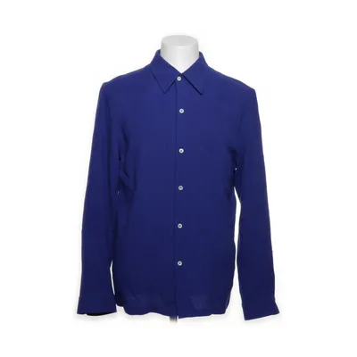 Shirt (Blauw) van Séfr Viscose, Wol